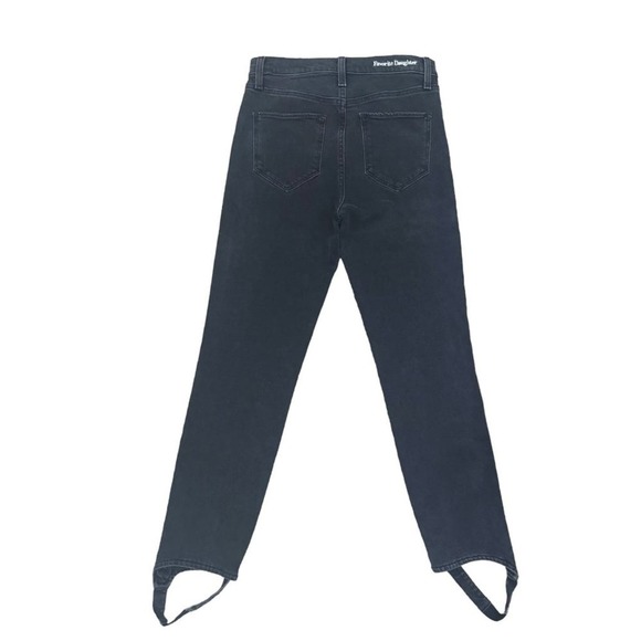 Favorite Daughter The Evelyn High-Rise Storm Slim Straight Jean Women 25 NWOT - Picture 2 of 8